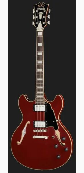 DAngelico Premier DC Burnt Red, detalj 2