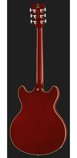 DAngelico Premier DC Burnt Red, detalj 3