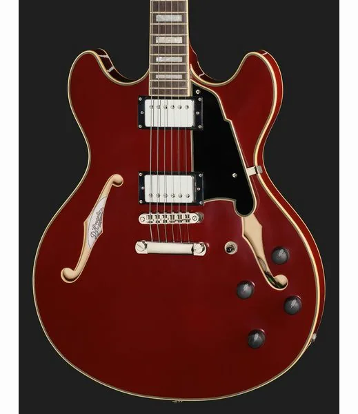 DAngelico Premier DC Burnt Red, detalj 4