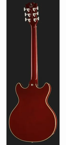 DAngelico Premier Mini DC Burnt Red, detalj 3