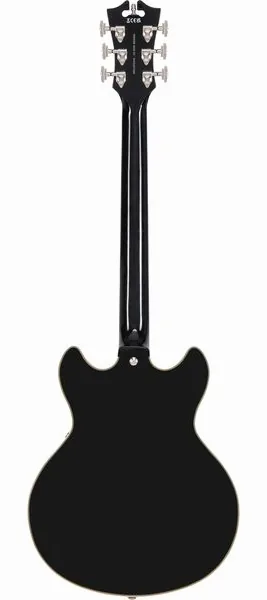 DAngelico Premier Mini DC Solid Black, detalj 2