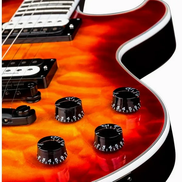 Dean Guitars Thoroughbred Select Quilt TCB, detalj 3