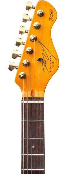 Dean Zelinsky Private Label Dellatera ATW Walnut Burst, detalj 2