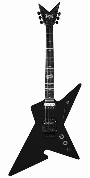 DGZ Dime Guitarz  Culprit Standard Blackjack framifrån