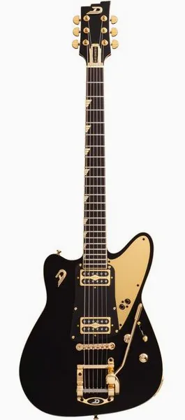 Duesenberg Falken Tremolo Matte BK SED framifrån