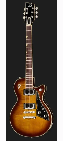 Duesenberg Fantom Series S Tobacco Burst, detalj 2