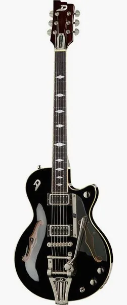 Duesenberg Starplayer TV Deluxe Black framifrån