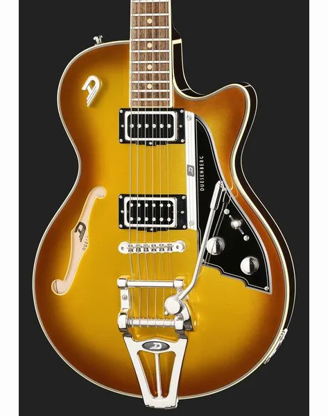 Duesenberg Starplayer TV Gold Burst, detalj 4