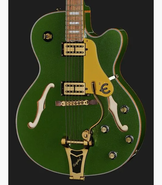 Epiphone Emperor Swingster Forest Green, detalj 4