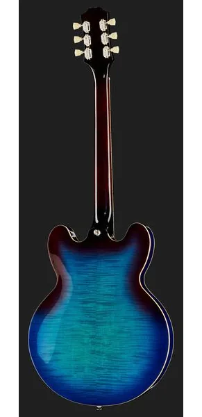 Epiphone ES-335 Figured Blueberry Burst, detalj 3