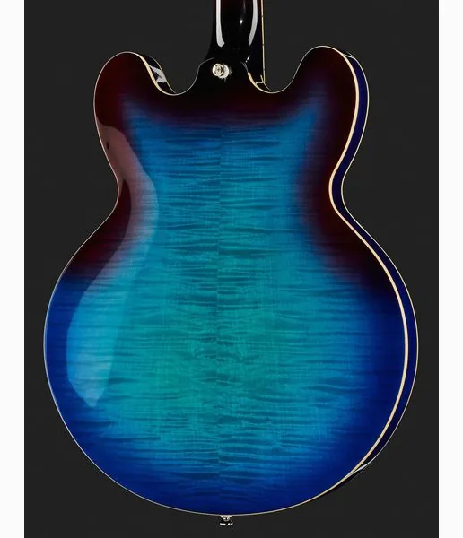 Epiphone ES-335 Figured Blueberry Burst, detalj 5