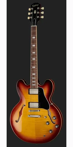 Epiphone ES-335 Figured Tea Burst, detalj 2