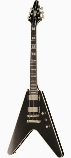 Epiphone Flying V Prophecy Aged JBM framifrån