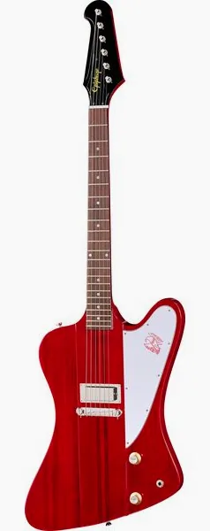 Epiphone IGC 1963 Firebird I Re Cherry framifrån
