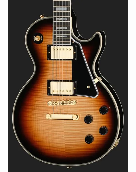Epiphone IGC Les Paul Custom SB, detalj 4
