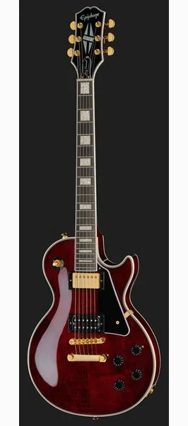 Epiphone Jerry Cantrell Wino LP Custom, detalj 2