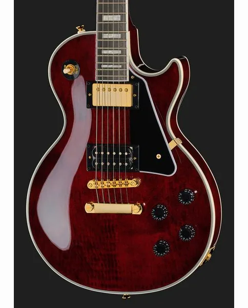 Epiphone Jerry Cantrell Wino LP Custom, detalj 4