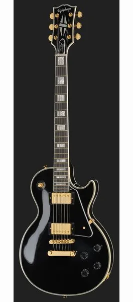 Epiphone Les Paul Custom Ebony IGC, detalj 2