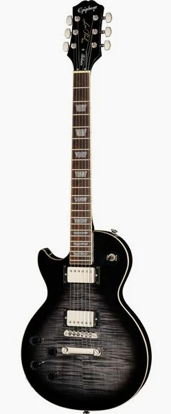 Epiphone Les Paul Tribute Plus EB LH framifrån