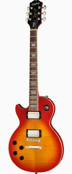 Epiphone Les Paul Tribute Plus HCS LH framifrån