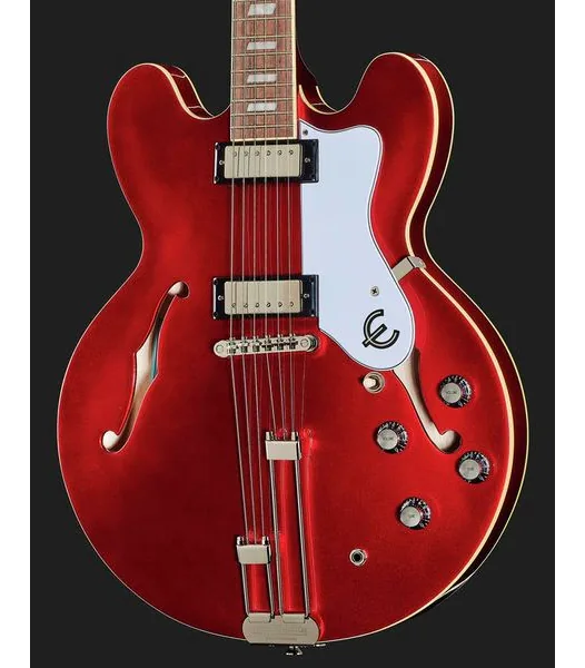 Epiphone Riviera Sparkling Burgundy, detalj 4