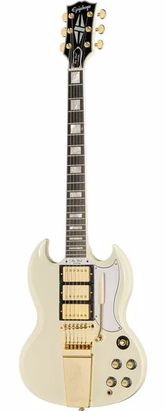 Epiphone SG 1963 Custom Maestro CW VOS framifrån