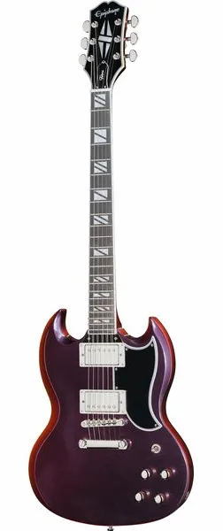 Epiphone SG Custom Futura M Ember Shift framifrån