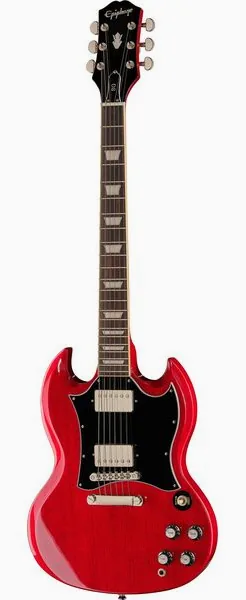 Epiphone SG Standard Cherry IBG framifrån