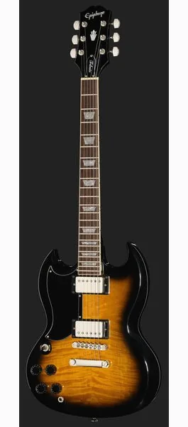 Epiphone SG Tribute Plus VS LH, detalj 2