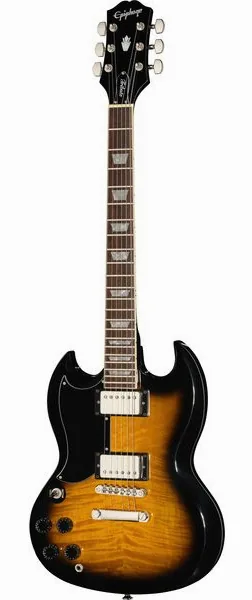 Epiphone SG Tribute Plus VS LH framifrån