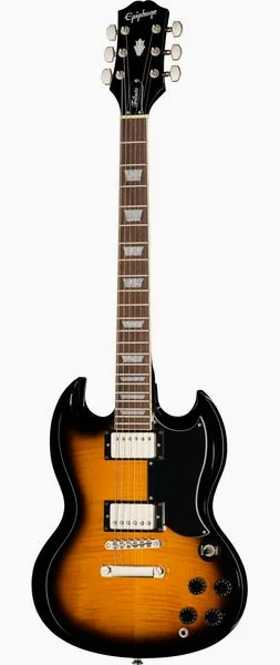 Epiphone SG Tribute Plus VS framifrån