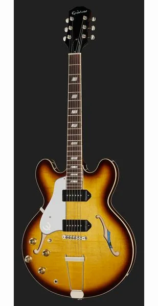 Epiphone USA Casino Vintage Sunburst LH, detalj 2