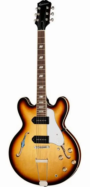 Epiphone USA Casino Vintage Sunburst framifrån