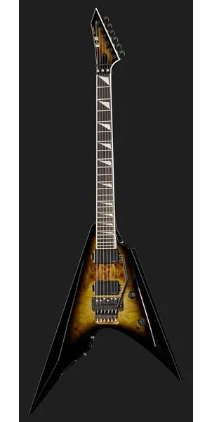 ESP E-II Arrow Nebula Black Burst, detalj 2