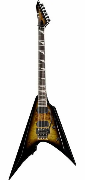 ESP E-II Arrow Nebula Black Burst framifrån