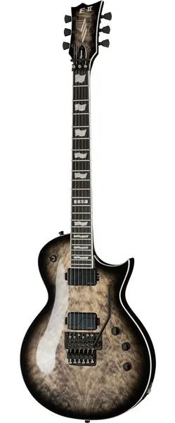 ESP E-II Eclipse FR Charcoal Burst framifrån