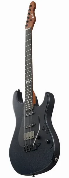 ESP E-II SN-III Flicker GunMet BK, detalj 3