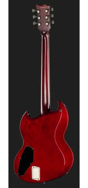 ESP E-II Viper See Thru BK Cherry, detalj 3