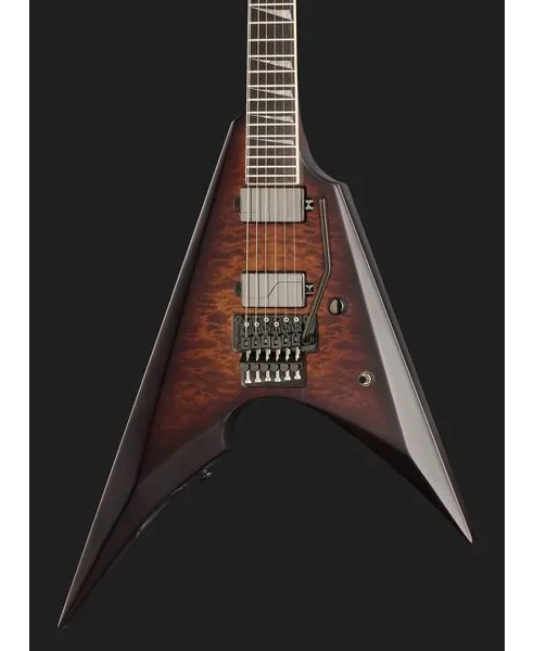 ESP LTD Arrow QM Dark Brown Burst, detalj 4