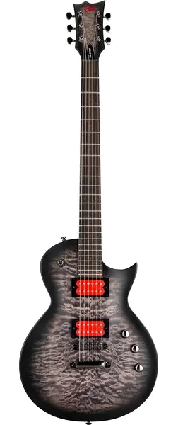 ESP LTD BB-200B QM STBLKSB Satin framifrån