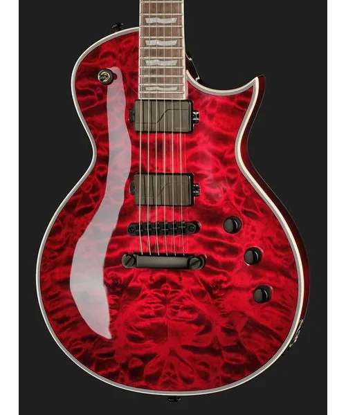 ESP LTD EC-1000 QM Black Cherry FL, detalj 4