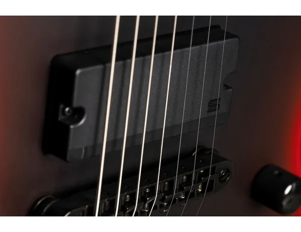 ESP LTD EXL-7B Black Metal II, detalj 5
