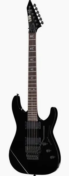 ESP LTD KH 602 BLK framifrån