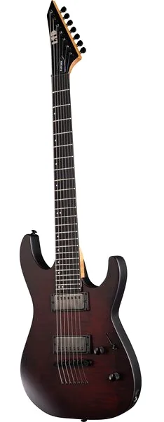 ESP LTD M-207B DX Crimson Satin, detalj 2