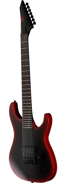ESP LTD M-7B HT Black Metal II, detalj 2