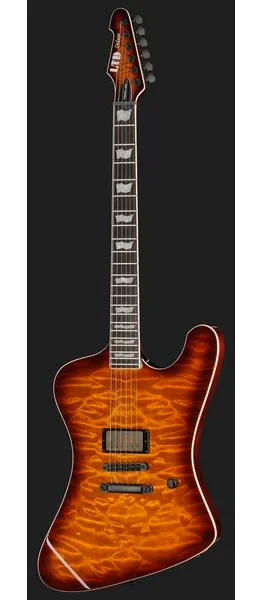 ESP LTD Phoenix QM Tobacco Burst, detalj 2