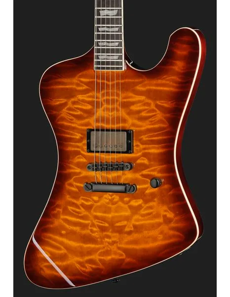 ESP LTD Phoenix QM Tobacco Burst, detalj 4