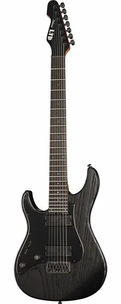 ESP LTD SN-1007 Bar HT BK Bl LH framifrån