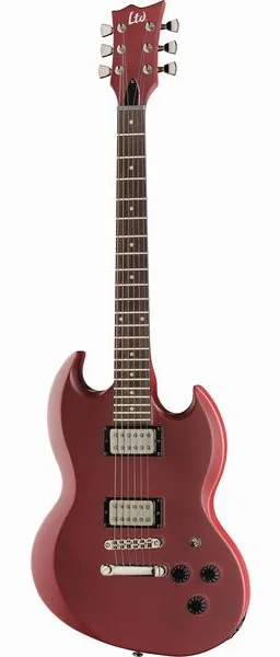 ESP LTD Volsung Oxblood Satin framifrån