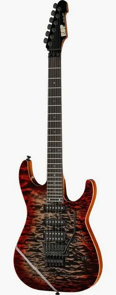 ESP M-III FR FM SD BH BLOOD MOON framifrån